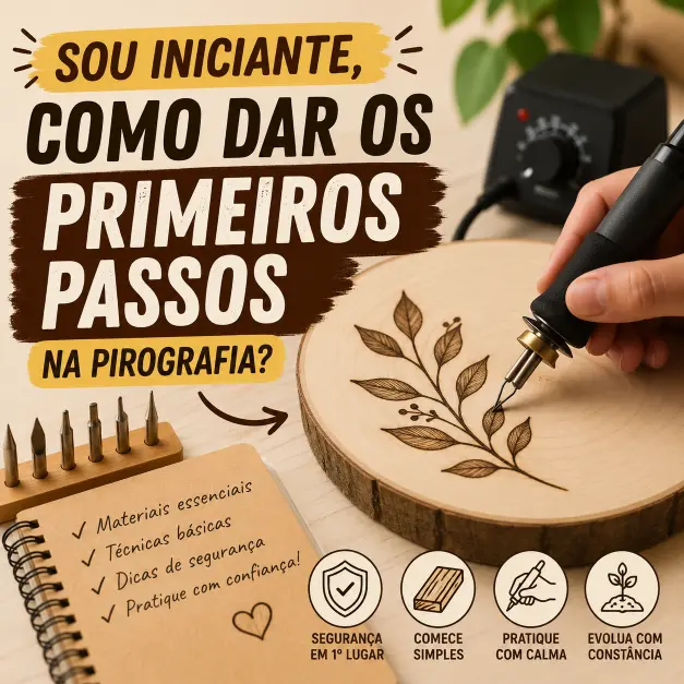 primeiros passos na pirografia