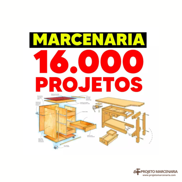 16000 projetos de marcenaria