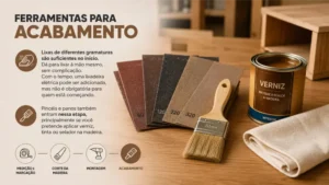 Ferramentas para acabamento