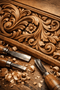 Wood Carving Decorativo