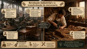 Revolução Industrial e a transformação da marcenaria