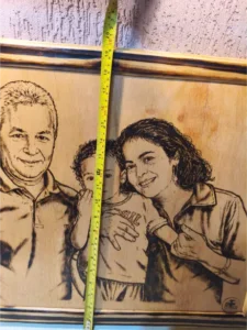 tamanho do quadro 59x42
