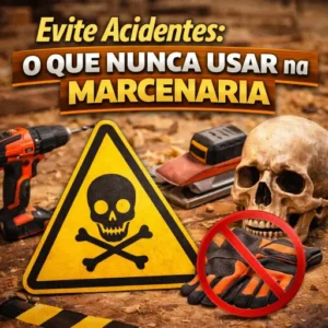 Evite Acidentes: Nunca use isso na marcenaria