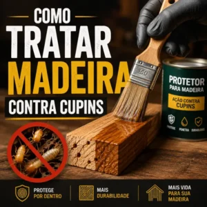 Como Tratar Madeira Contra Cupins