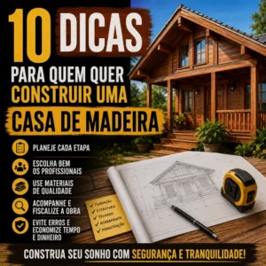 Dicas para construir uma casa de madeira