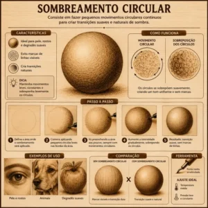 Sombreamento Circular