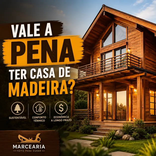 Vale a pena ter casa de madeira