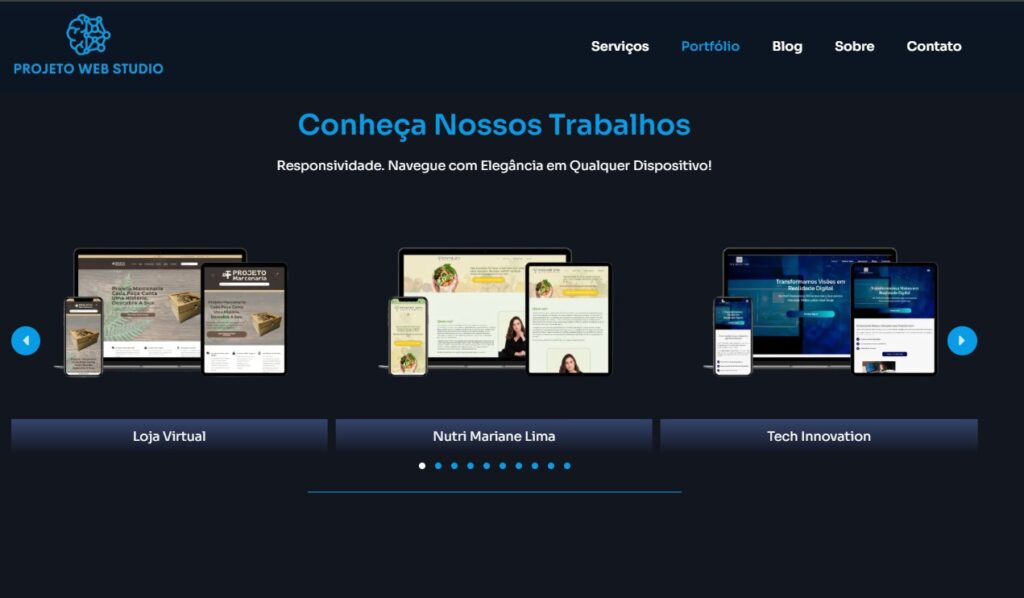 projeto webstudio