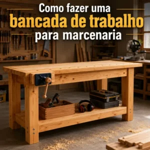 Como fazer uma bancada de trabalho