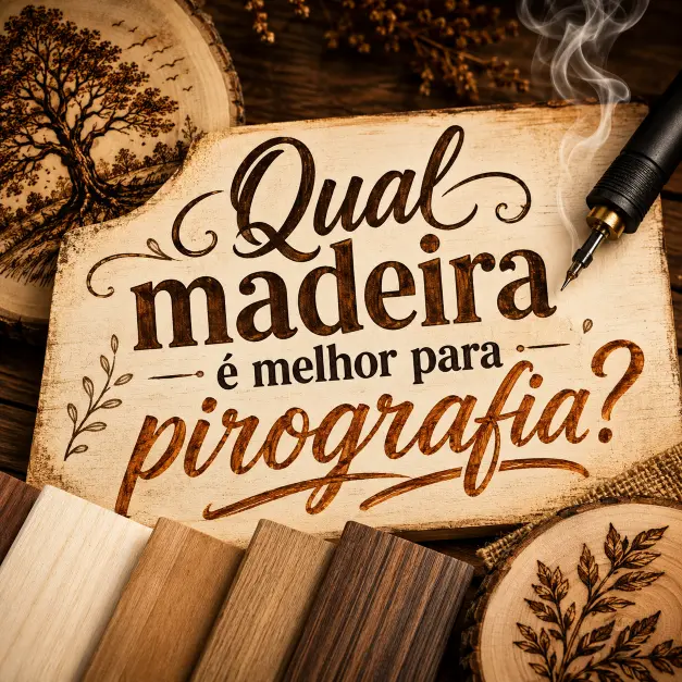 Qual madeira é melhor para pirografia