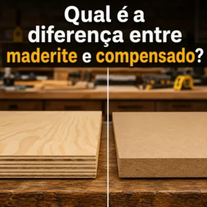 diferença entre maderite e compensado
