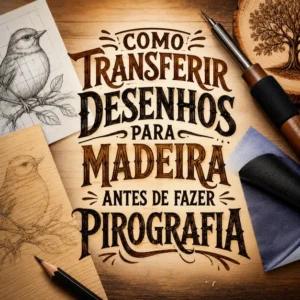 Como transferir desenhos para madeira