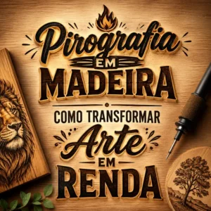 Pirografia em Madeira