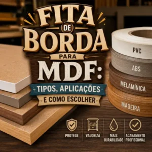 Fita de borda para MDF