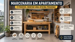 dicas para marcenaria em pequenos espaço