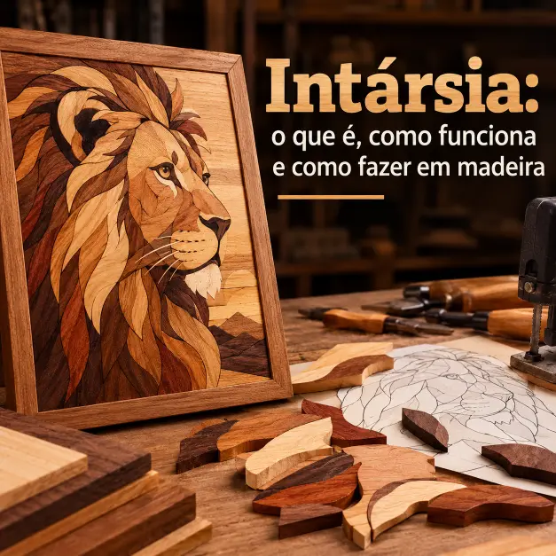 Intársia em Madeira_ Arte e Técnica