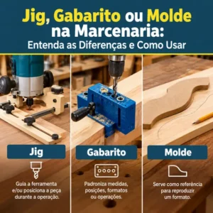 Jig, Gabarito ou Molde na Marcenaria