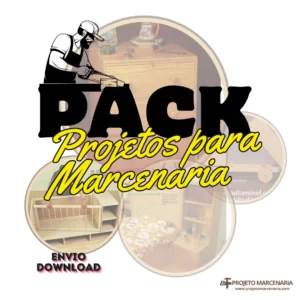 Compilado de Projetos de Marcenaria
