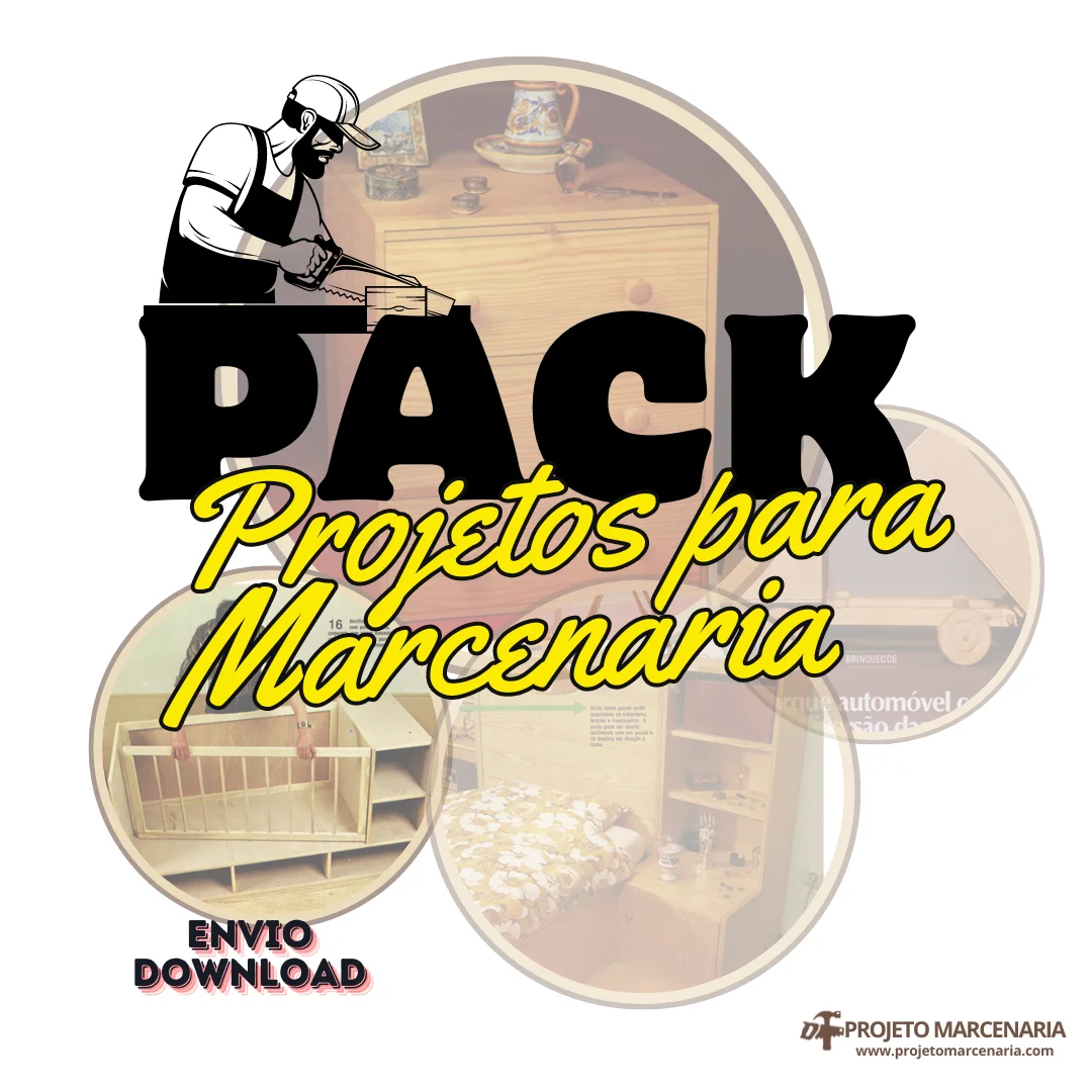 Compilado de Projetos de Marcenaria