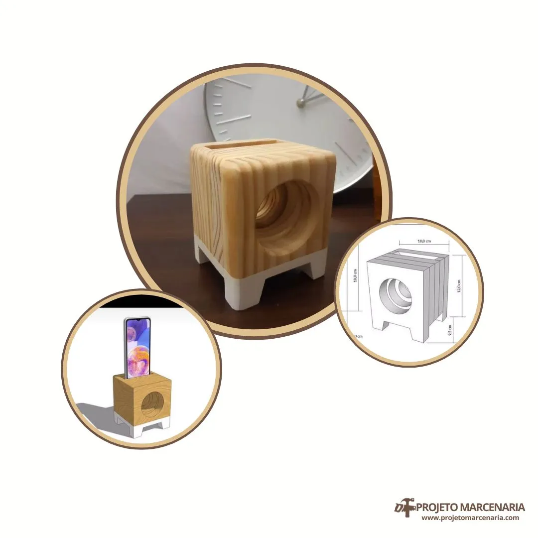 Projeto Marcenaria Amplificador de Áudio  - PDF