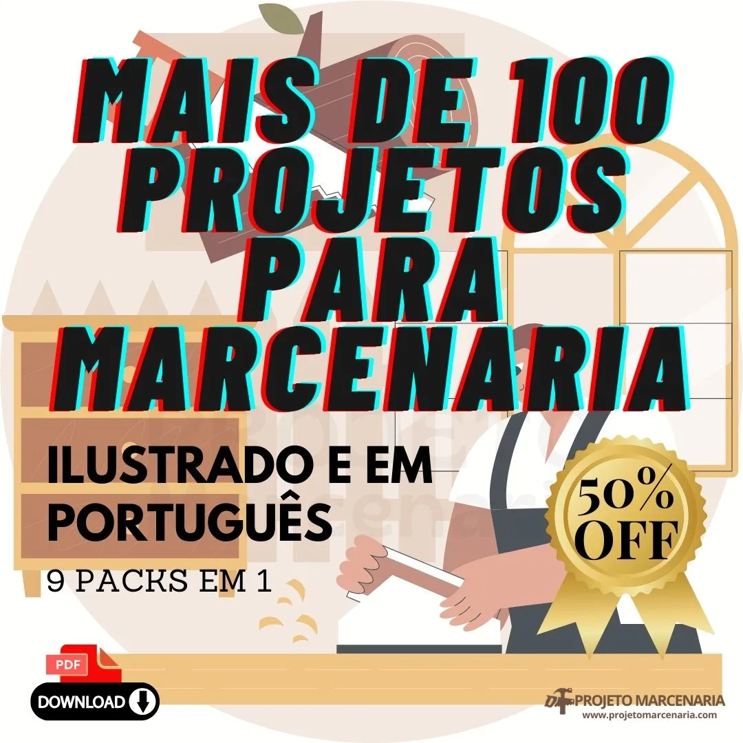 Projetos de Marcenaria Completo